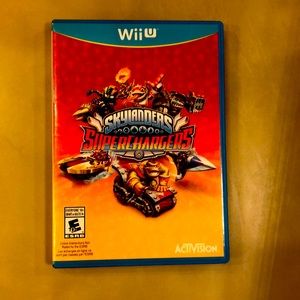 Nintendo Wii U game. Rated E 10+ Skylanders Superchargers. With case.